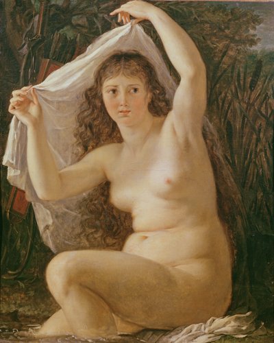 Diana baadt, 1791 door Antoine Jean Gros